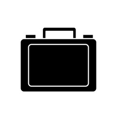 Business briefcase symbol icon vector illustration graphic design