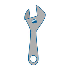 wrench tool isolated icon