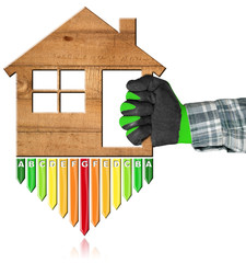 Energy Efficiency - Wooden House