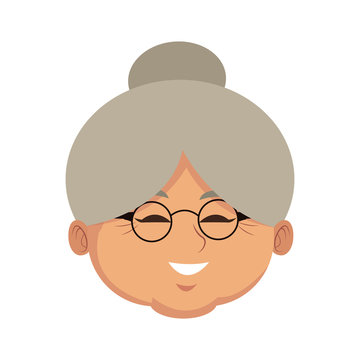 Vetor do Stock: Cute grandmother cartoon icon vector illustration graphic  design | Adobe Stock
