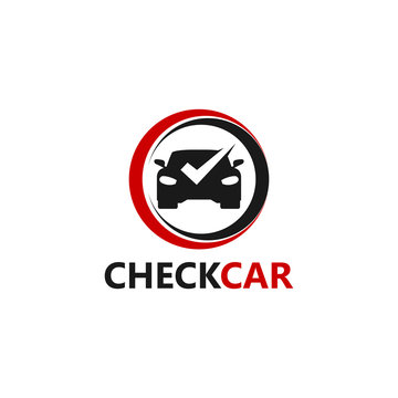 Check Car Logo Template Design