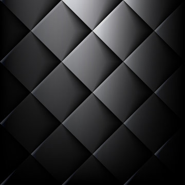 Vibrant Black Geometric Background