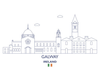 Galway City Skyline, Ireland