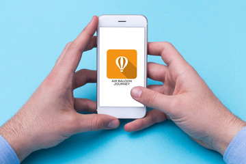 Air Baloon Journey Concept