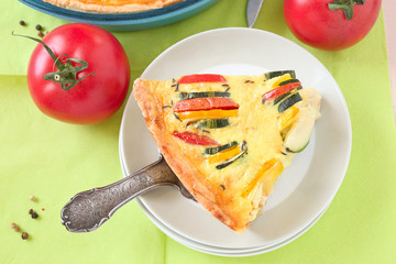 Gemüse- Quiche