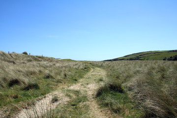 Hill walking on the Irish Countryside