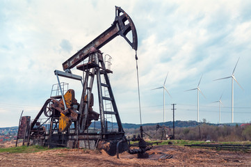 industrial zone (oil pump)