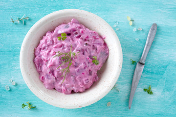 Rote Bete und Hering- Salat