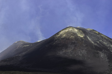 Cratere sommitale vulcano Etna