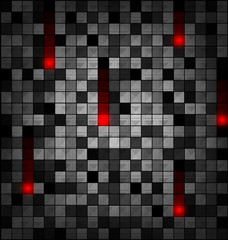 Fototapeta premium colored image of gray red blocks