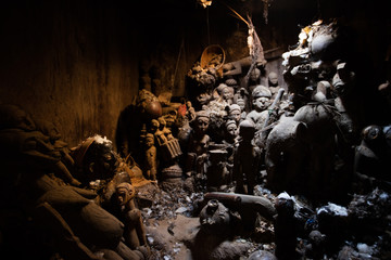 Fetish in Lobi village, Burkina faso