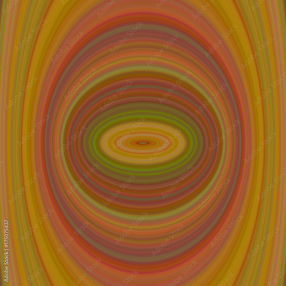Poster abstract ellipse background - vector graphic design from thin concentric ellipses