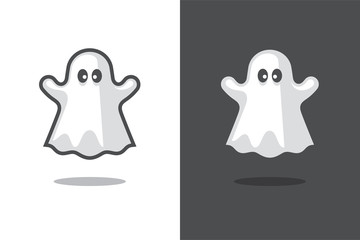 Cute ghost icon. - 175077463