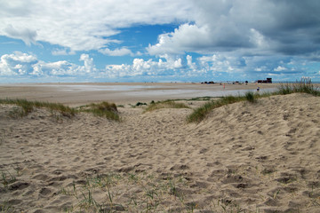 Strandlandschaft an der Nordsee