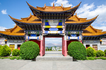 Memorial arch building architecture, china artwork