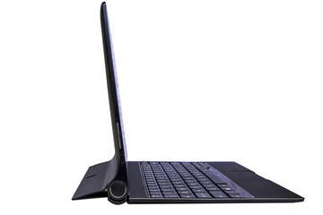 Laptop isolated on white background