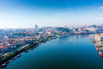 Obraz premium stare miasto Porto i rzeki, Portugalia, Europa