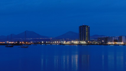 Obraz premium Blue night.