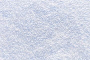 Background of fresh bright snow texture