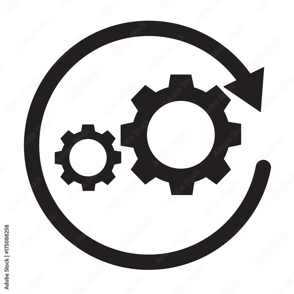 Poster workflow icon on white background. workflow sign. flat style.