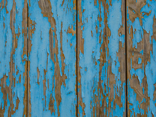 Holz-Hintergrund hellblau abblättern