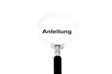 Anleitung unter der Lupe