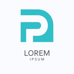 P Letter Logo. Vector Icon