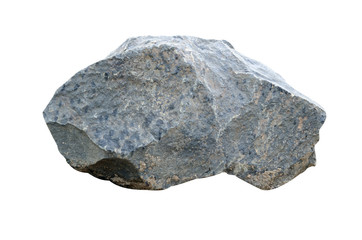 sandstone isolated on white background.rock stone isolated on white background.