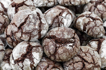 Frisch gebackene Schokoladenkekse