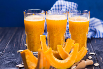 delicious pumpkin smoothie