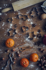 Ausstecherformen für Weihnachtskekse Mandarin