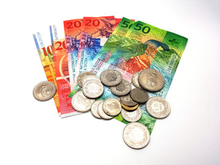 Swiss Franc Money