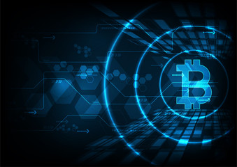 bitcoin concept.