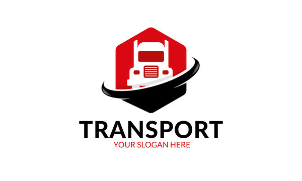 transportation company logo design