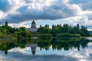 Fototapeta premium Washington State Capitol Building