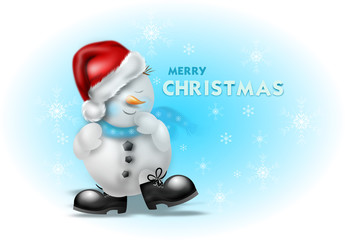 Christmas greeting card