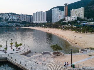 View of Repulse Bay beach in the southern part of Hong Kong Island,The Repulse Bay is one of the...
