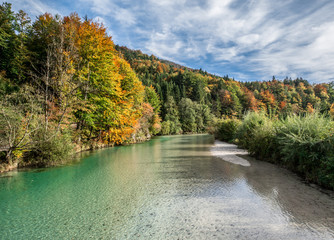 Herbst - Almsee - Grünau im Almtal - Alm - Oberösterreich - Salzkammergut 