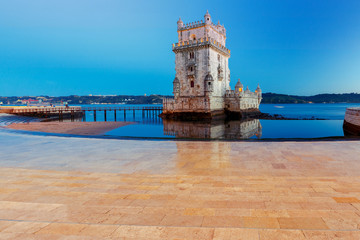 Fototapeta na wymiar Lisbon. The Tower Belem.