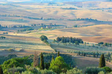 Fototapeta premium Tuscany countryside, Pienza, Italy