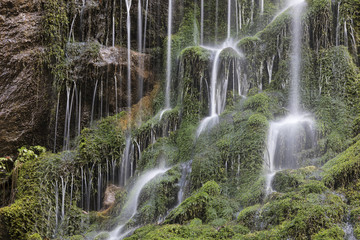 Wasserfall in der Wimbachklamm im Berchtesgadener Land