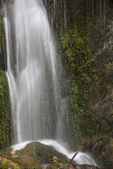 Fototapeta na wymiar Wasserfall in der Wimbachklamm im Berchtesgadener Land