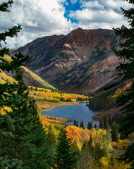 Maroon Bells in fall