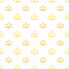 Simple pattern with maple leaf