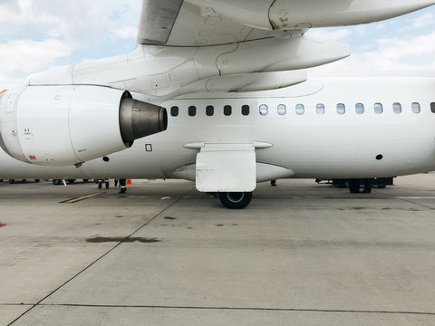 Plane on tarmac