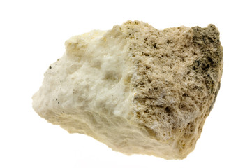 Non-chrystalline calcite mineral rock