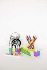 Obraz premium Several school items