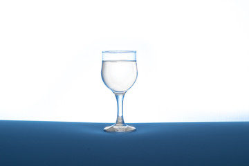 Glass with ice