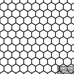 Seamless pattern. Cells. The bee hive. Texture. For your design.