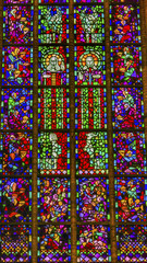 Jesus Christ Stained Glass New Cathedral Nieuwe Kerk Delft Netherlands